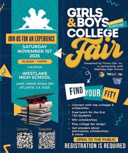 Westlake HS College Fair Nov.1st